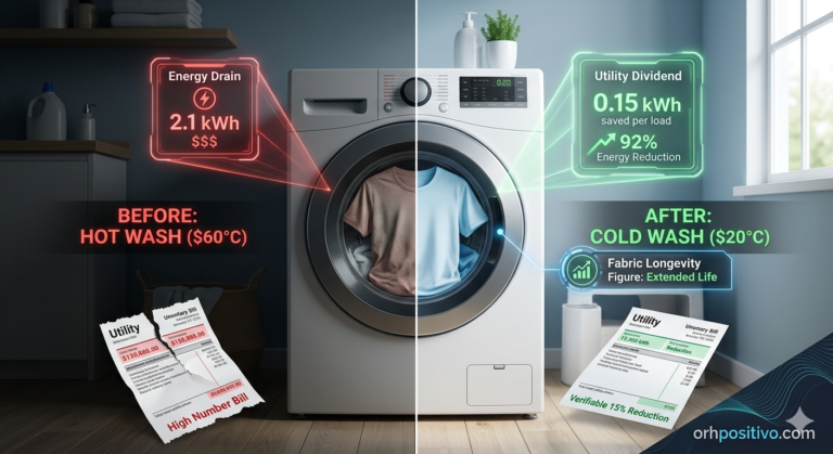 The Cold-Wash Dividend: My 30-Day Audit on Fabric Longevity and the 15% Utility ROI