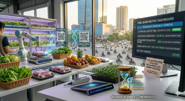 The Traceability Metric: Measuring Consumer Trust Figures in Blockchain-Verified Food Chains