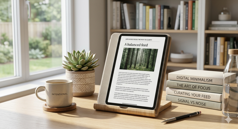 The Information Diet: How I Cleansed My Digital Feed to Reclaim My Intellectual Clarity
